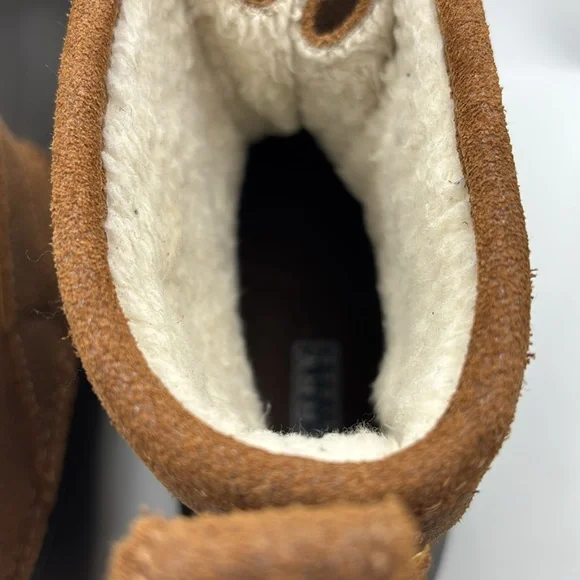 Sperry Top-Sider Rip duck Boots w/faux fur tan & brown SZ 9 waterproof outdoor - Picture 5 of 16